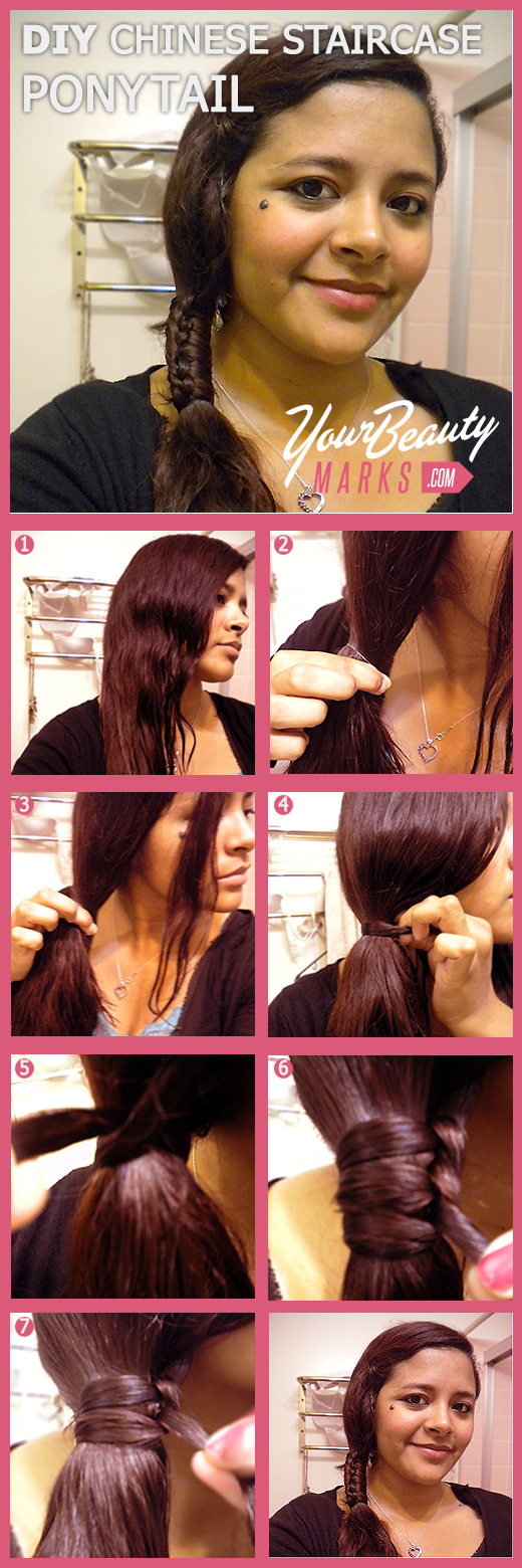 DIY CHINESE PONYTAIL