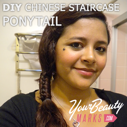 DIY CHINESE PONYTAIL