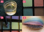 Colorful Eyeliner Steps